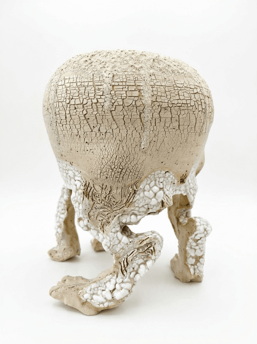 Textured crackle creature